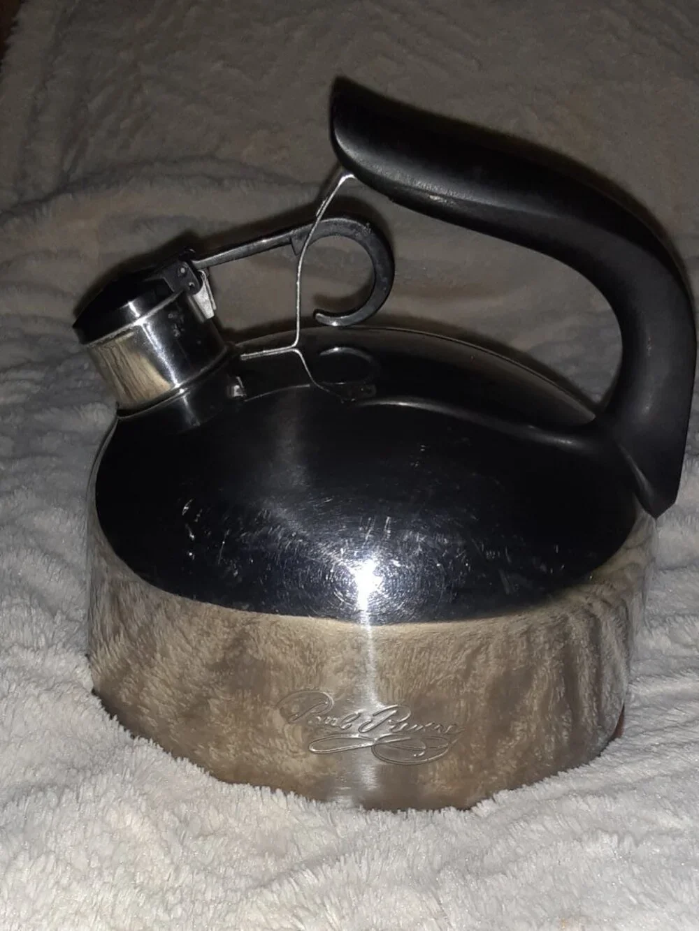 Vintage Revere Ware Stainless Steel Kettle